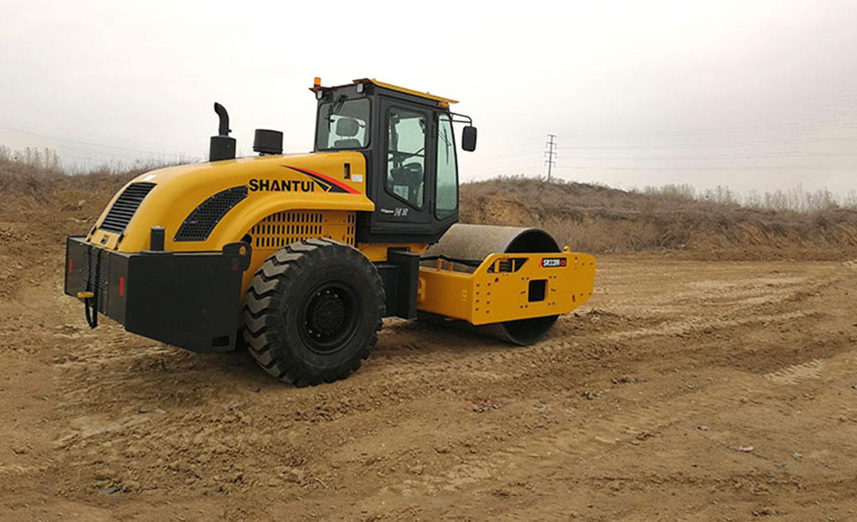 SR22M-C5 single-drum road roller for urban roadbed construction 